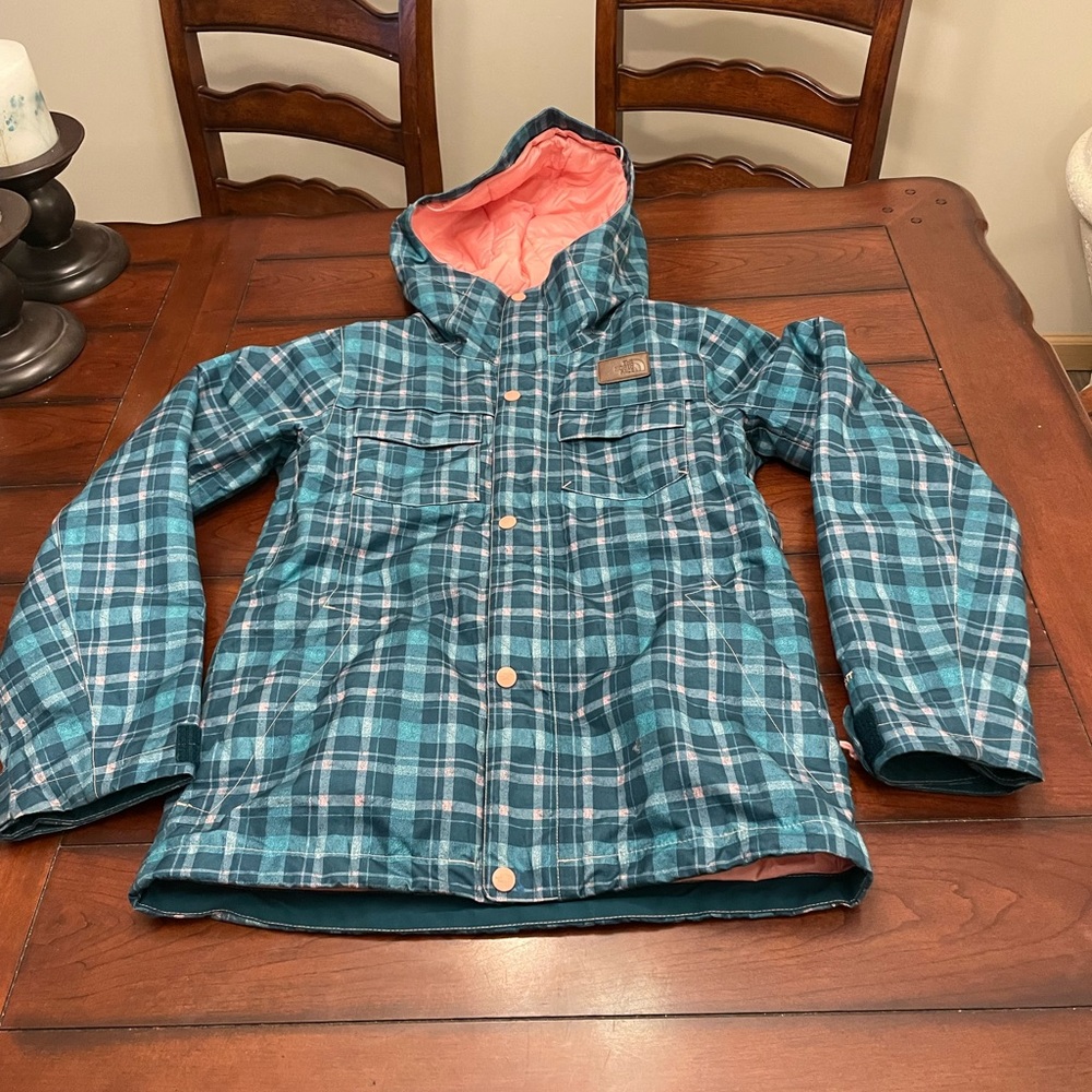 The North‎ Face Plaid Snowboarding Jacket